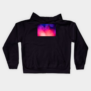 Circles Of Light And Color Kids Hoodie